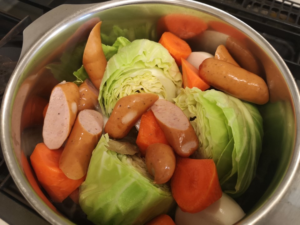胃にやさしい野菜の蒸し料理ブレゼ