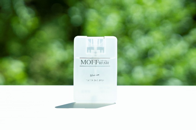 アシックス商事が携帯消臭スプレー「MOFFRESH」を発売　シューズで培った技術を応用、臭いの元を化学的に中和