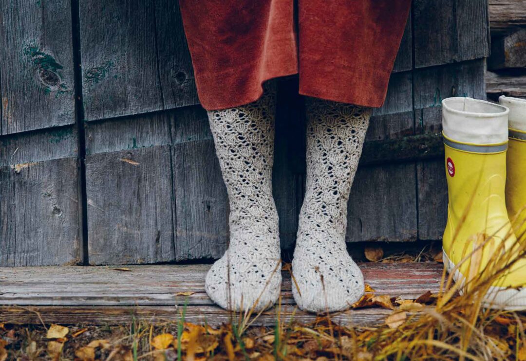 靴下を編む52週　編み物好きの冬にぴったり